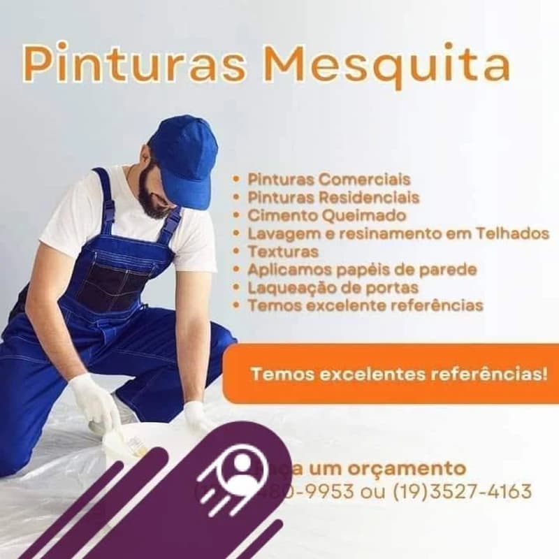 Israel Mesquita, Pintor Residencial e Comercial